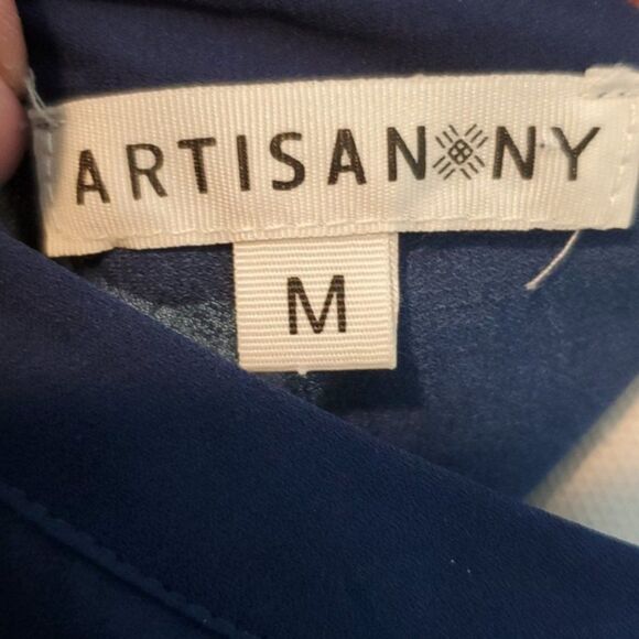 Artisan NY 3/4 Sleeve Bohemian Style Blouse - Picture 4 of 8